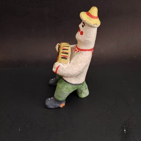 Vintage Dymkovo Clay Toy Folk Art Statues Russian Traditional Toy Kargopol - Picture 5 of 9